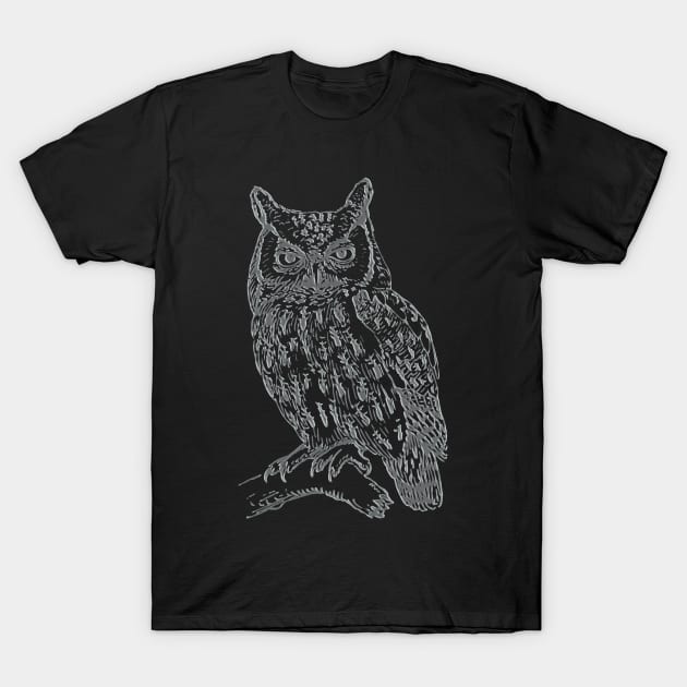 owl T-Shirt by hottehue